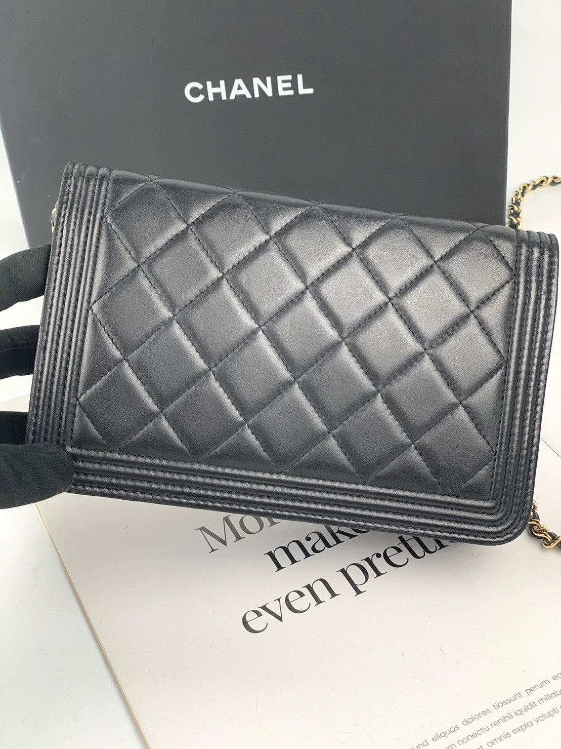 CHANEL Boy WOC