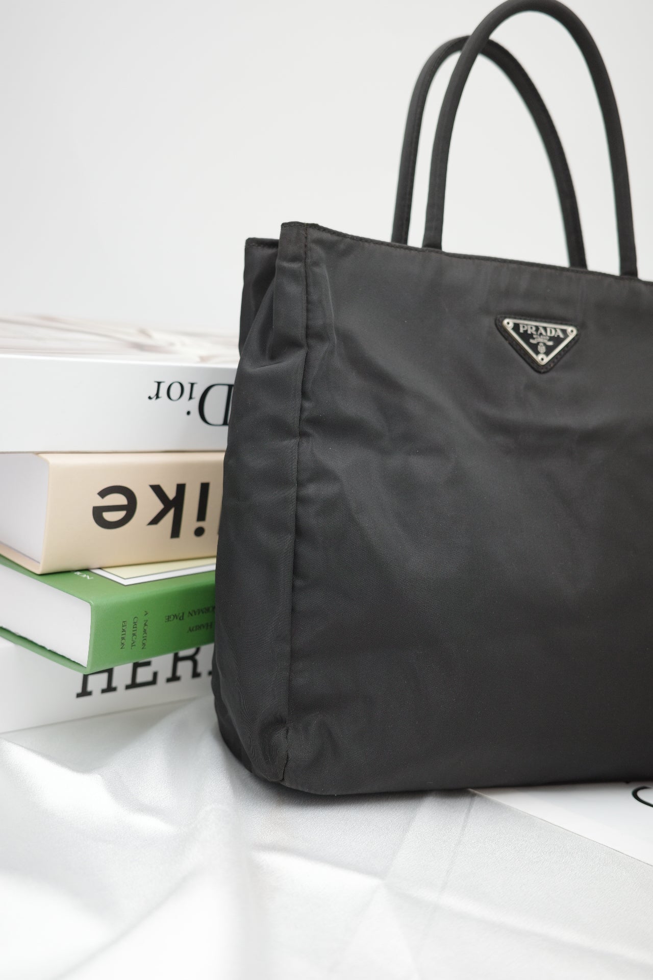 Prada tote bag black