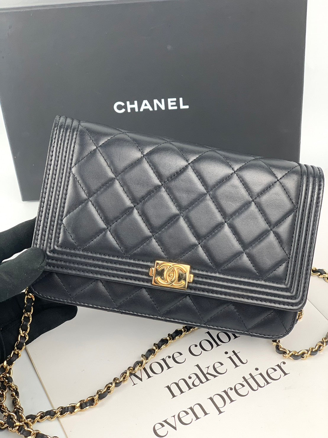 CHANEL Boy WOC