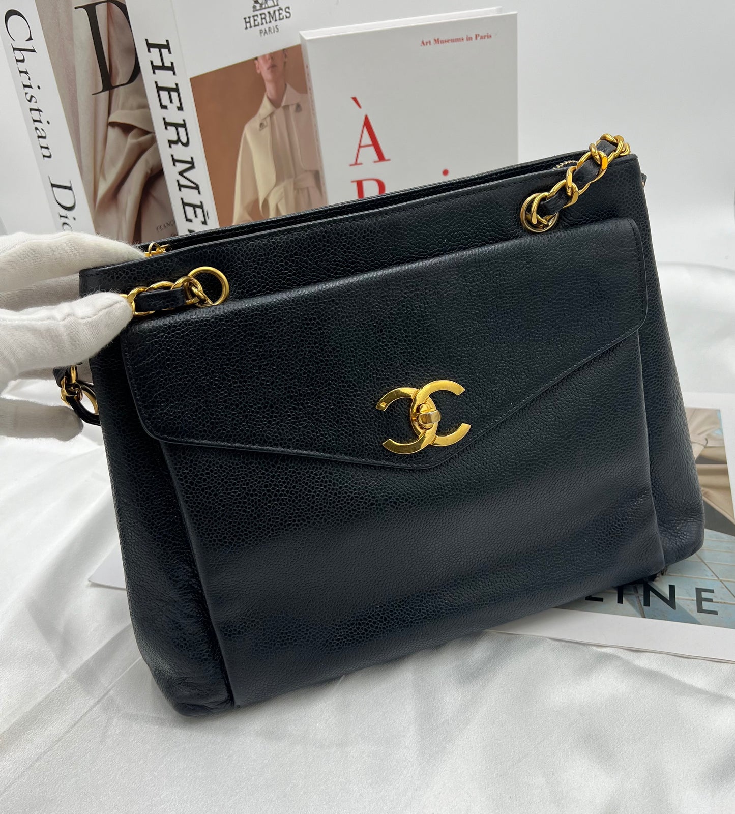 CHANEL Shoulder Tote Bag