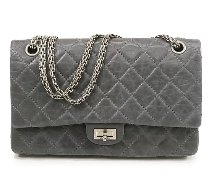 CHANEL 2.55 2005 Reissue (Grey)