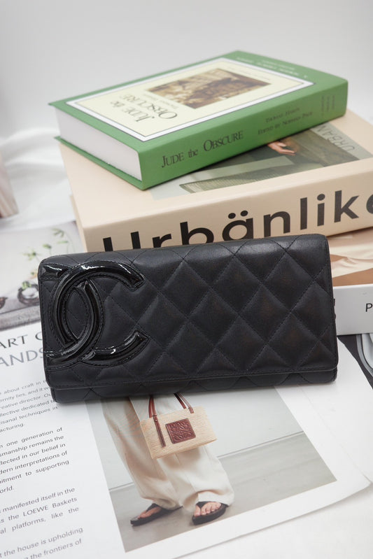 CHANEL Cambon Long Wallet