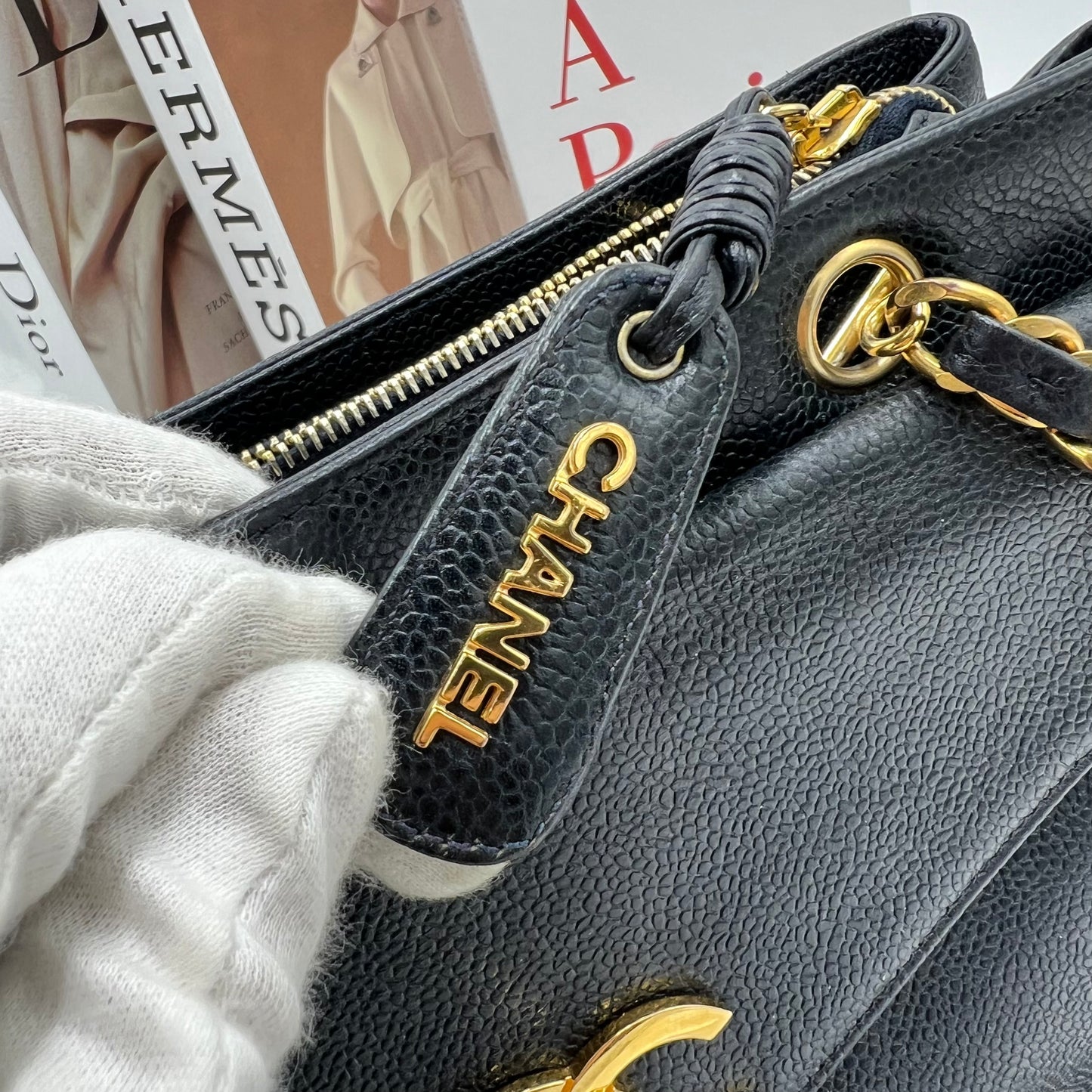 CHANEL Shoulder Tote Bag