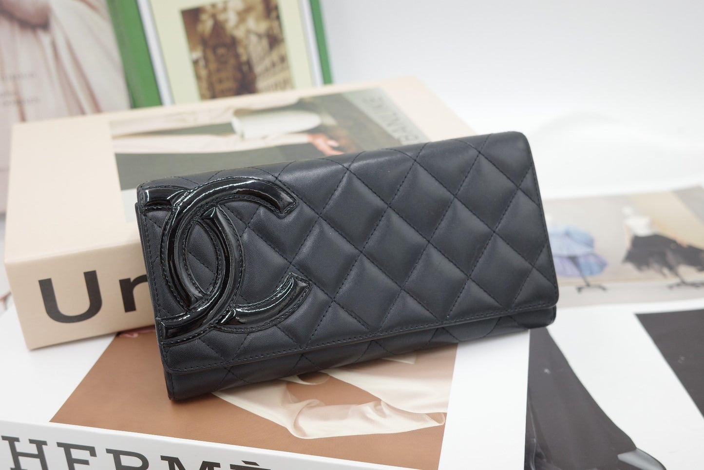 CHANEL Cambon Long Wallet