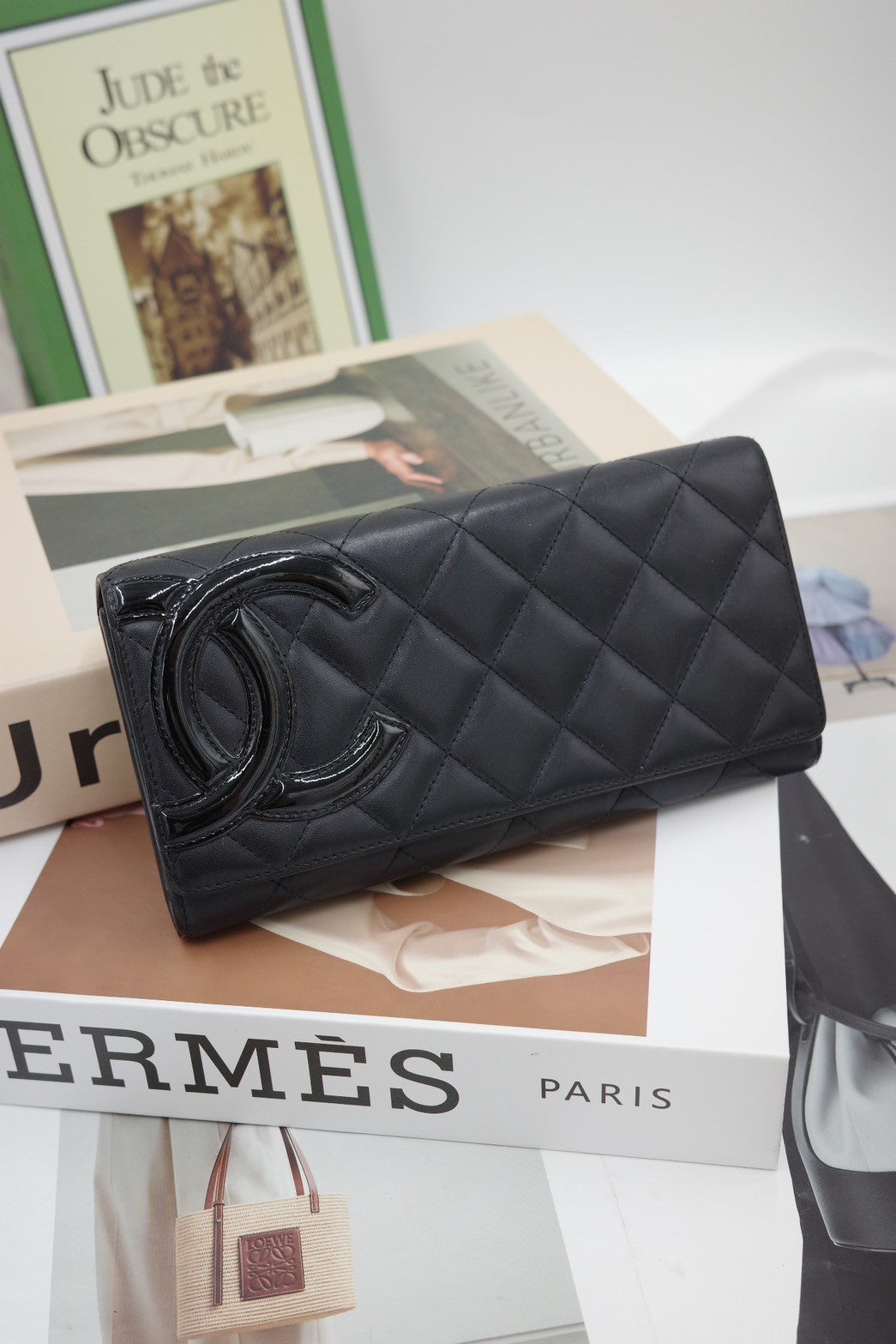 CHANEL Cambon Long Wallet