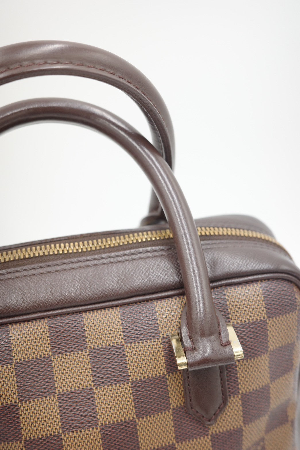 LV Damier Ebene Brera Top Handle Bag